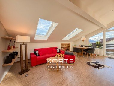 Hauptbild Sonnige 2-Zimmer-Dachwohnung in Südhanglage von Wiedemannsdorf im Allgäu